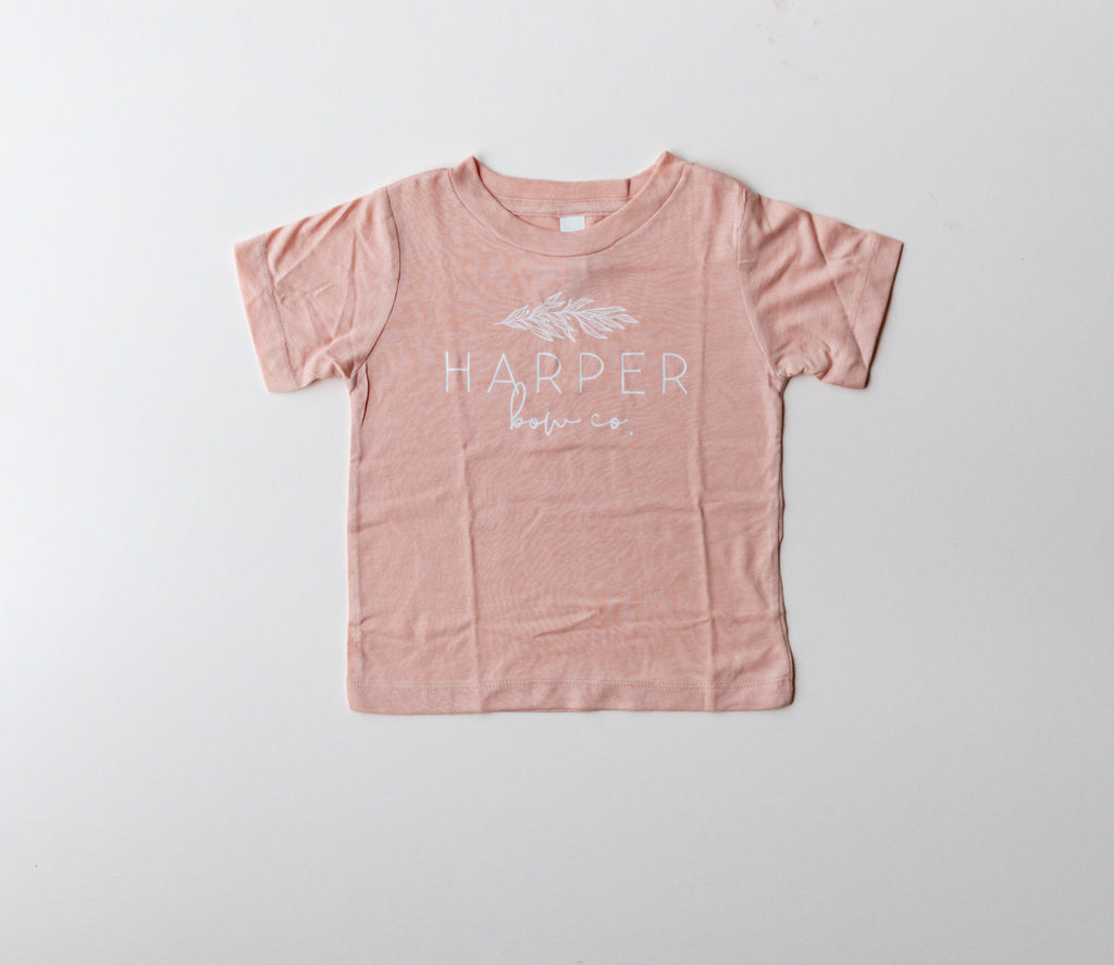 Harper Bow Co. Peach T-Shirt