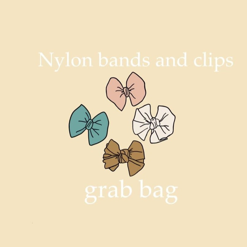 Nylon bands/ Clips Grab Bag