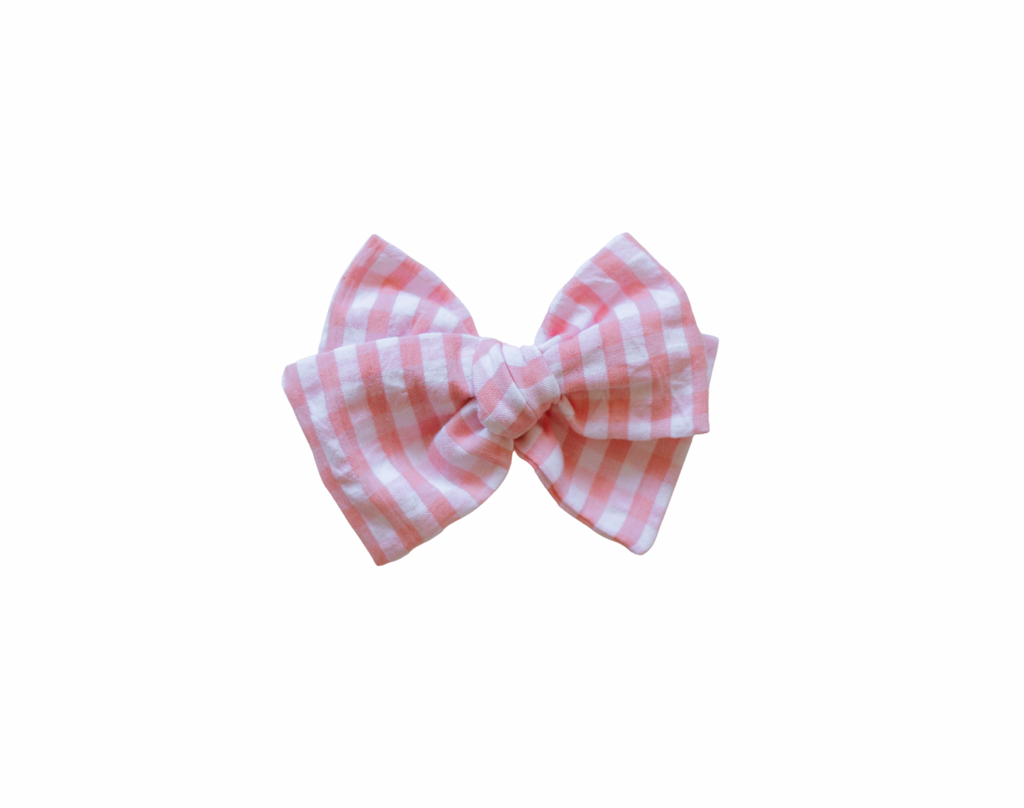 Pink Gingham | Pinwheel