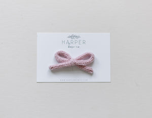 Pink | Knit Bow