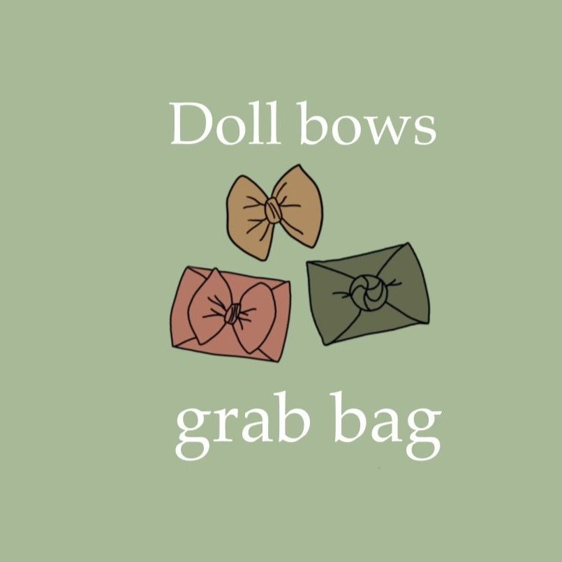 Doll Bows Grab Bag